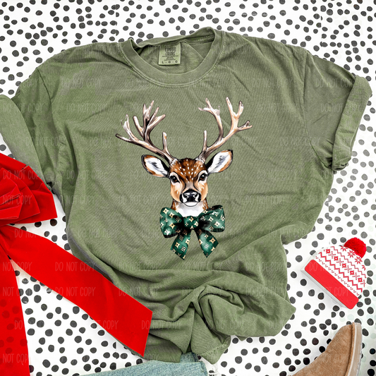 Boujee Reindeer Tee Or Sweatshirt