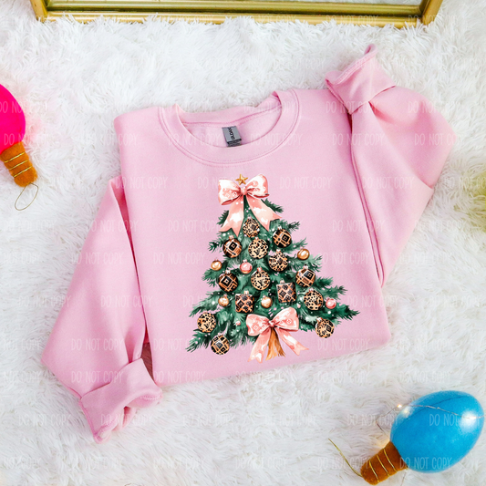 Boujee Christmas Tree Tee Or Sweatshirt