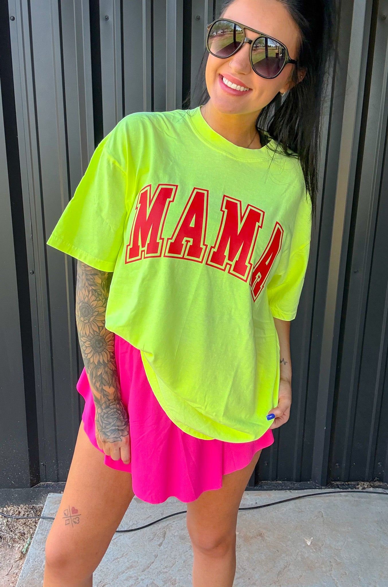 On The Move Side Slit Athleisure Skirt