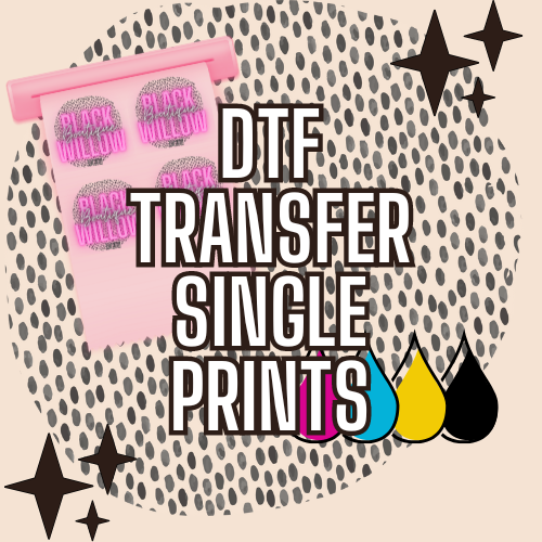 Custom Single Print Full Color DTF Transfer