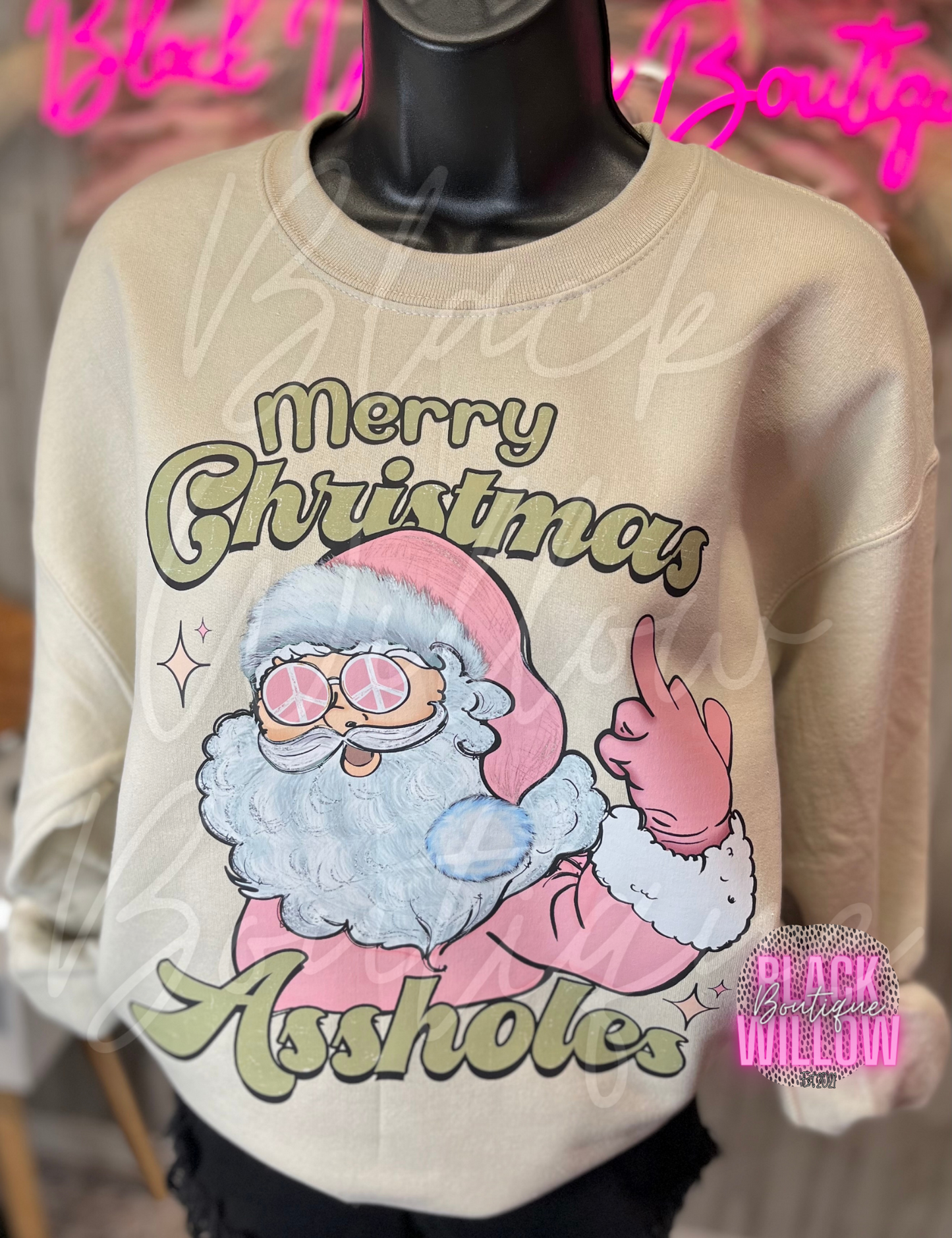 Merry Christmas A$$holes Sweatshirt