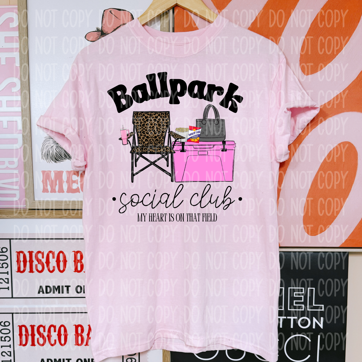 Ballpark Social Club Single Print DTF Transfer