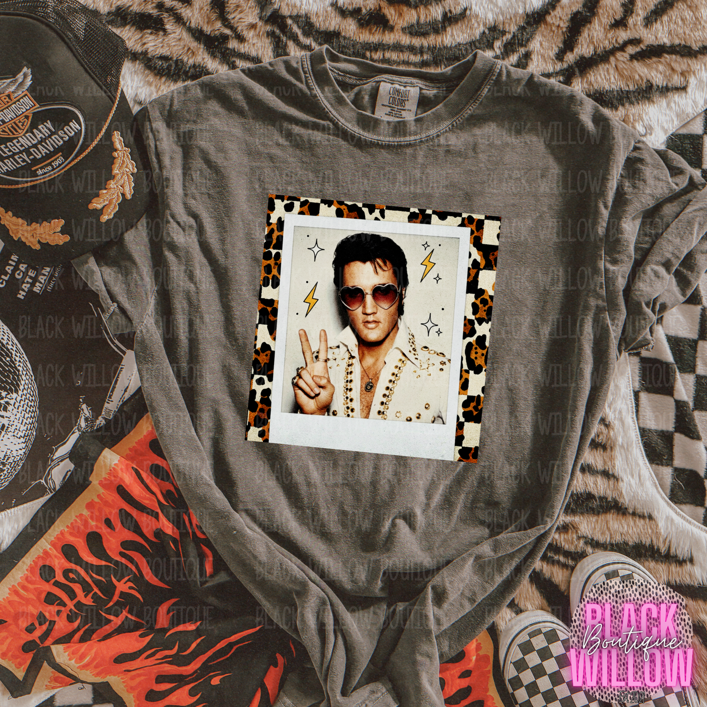 The King Polaroid Tee Or Sweatshirt