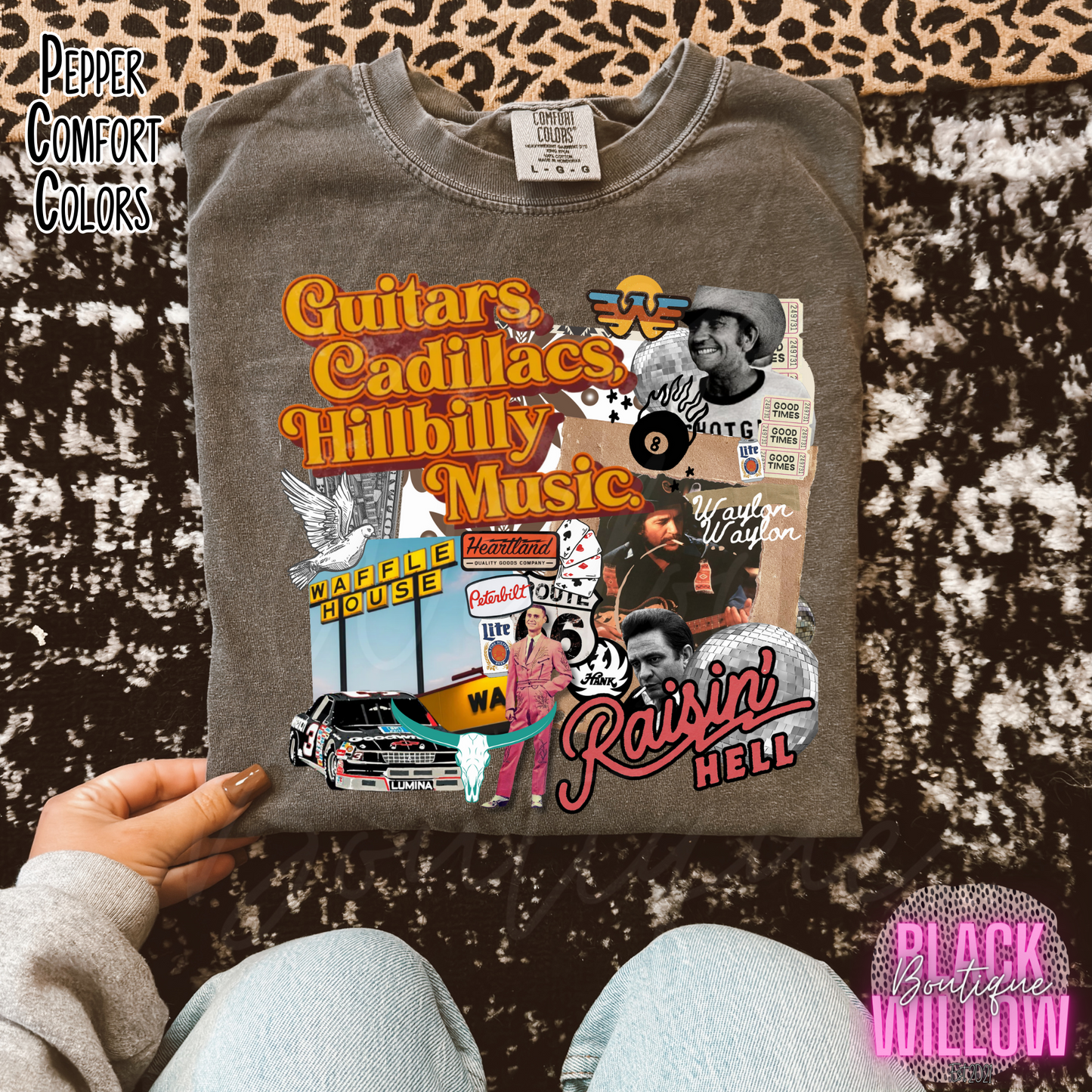 Vintage Country Collage Tee Or Sweatshirt