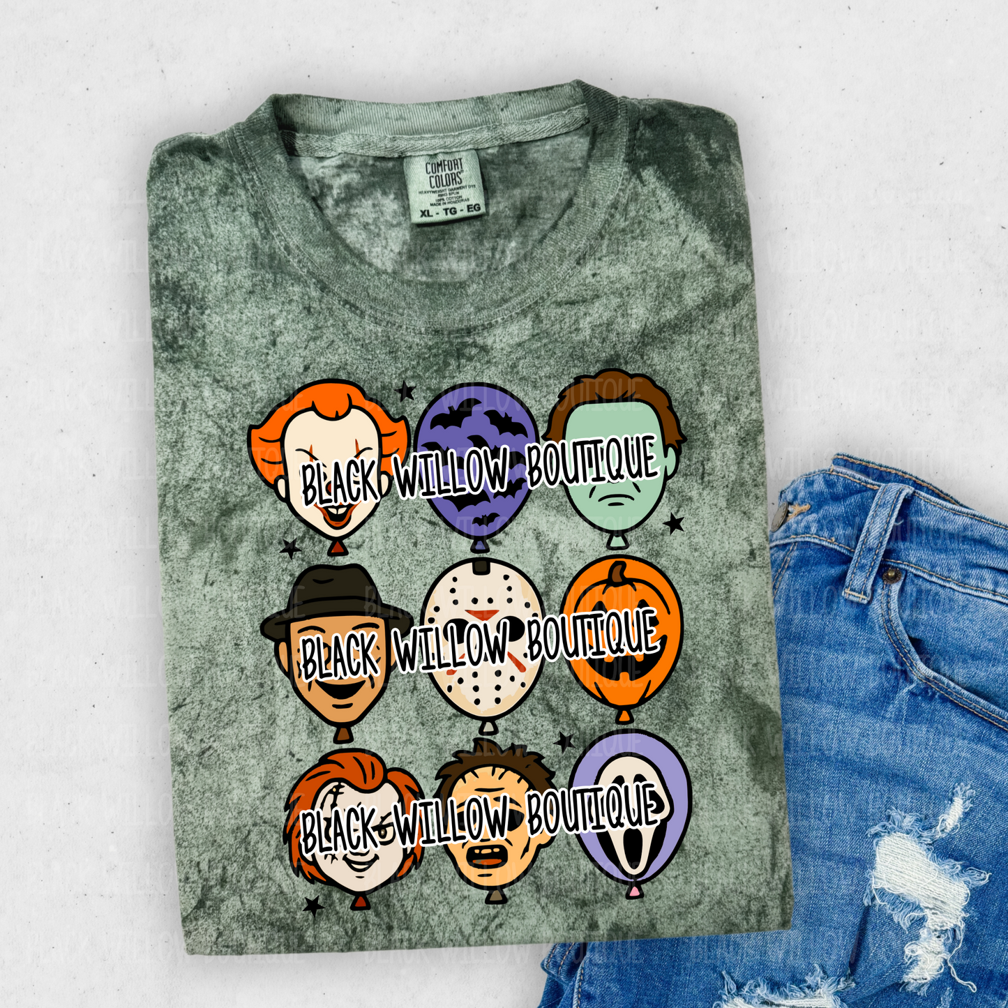 Halloween Comfort Colors Tee
