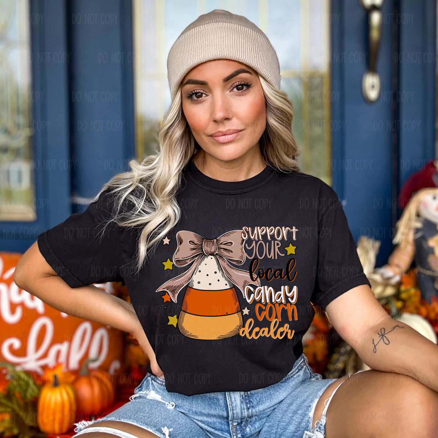 Support Your Local Candy Corn Dealer Single Print DTF Transfer