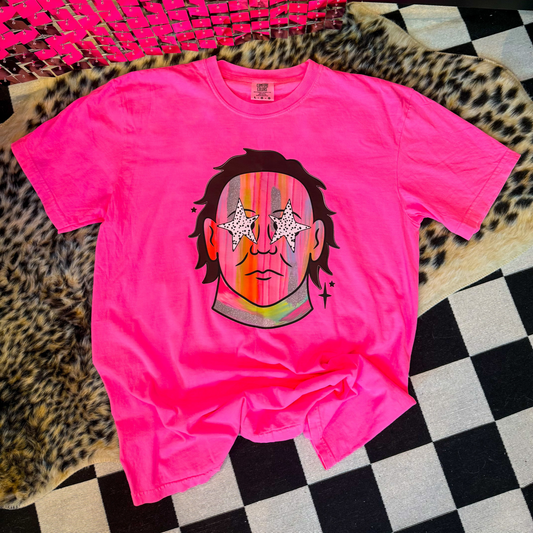Neon Michael Comfort Colors Tee