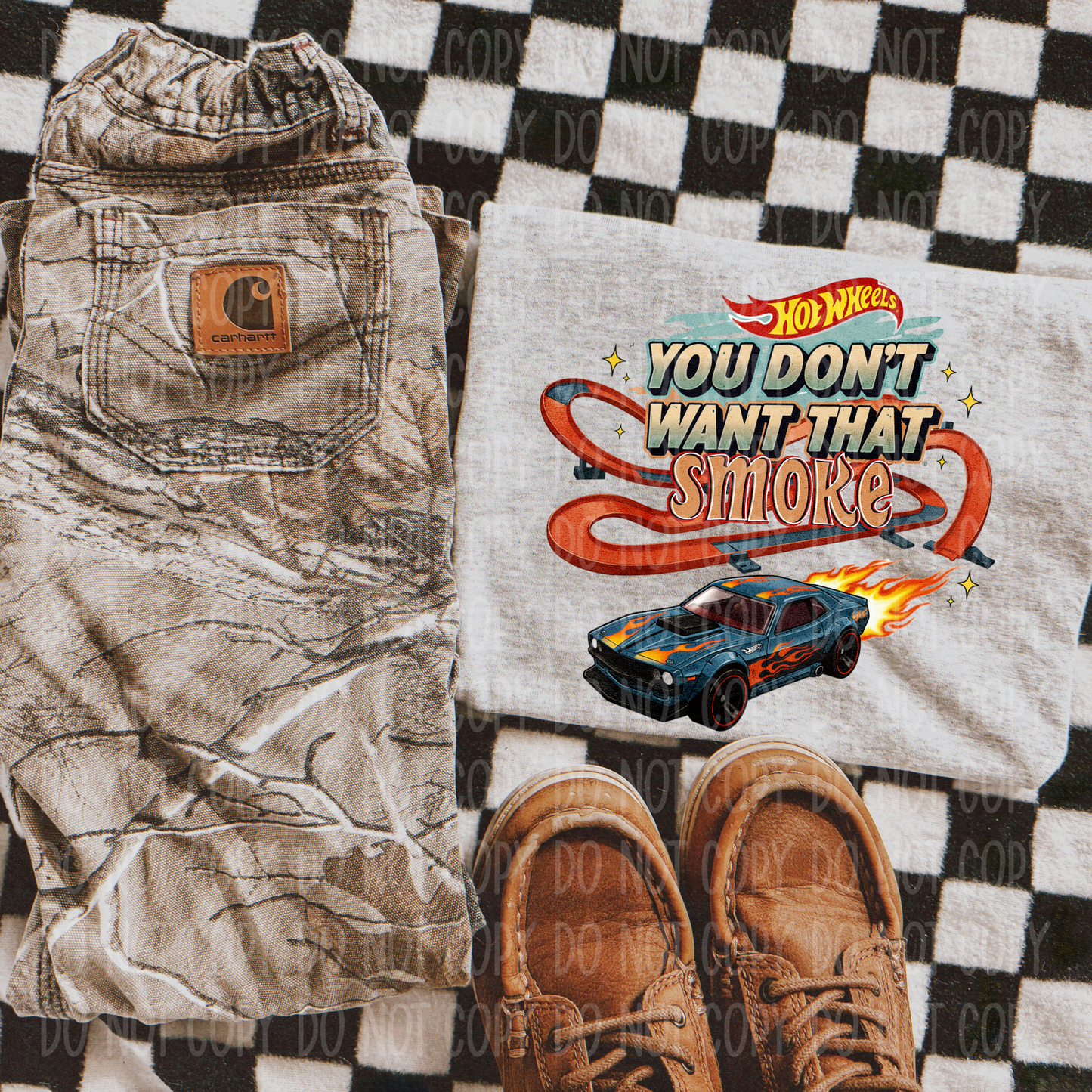 You Don't Want That Smoke Single Print DTF Transfer