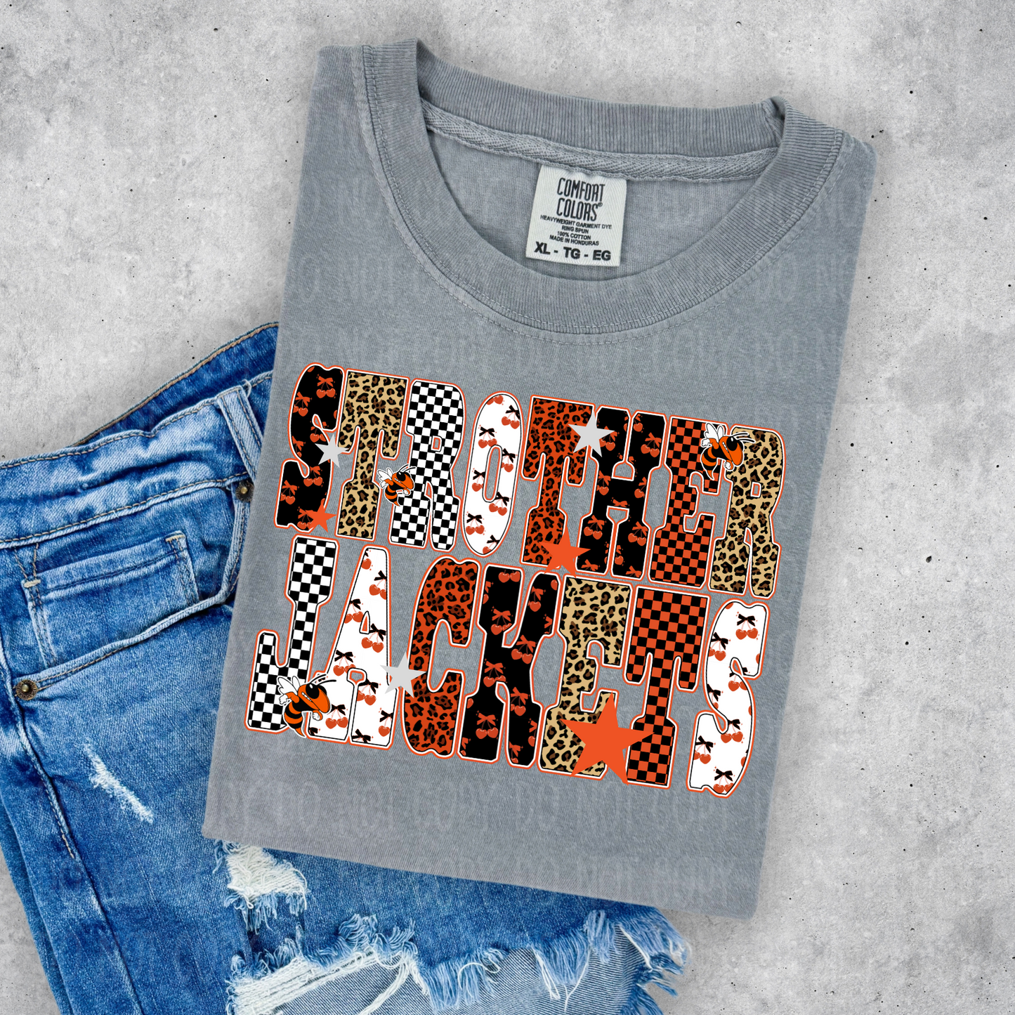 Strother Jackets Single Print DTF Transfer