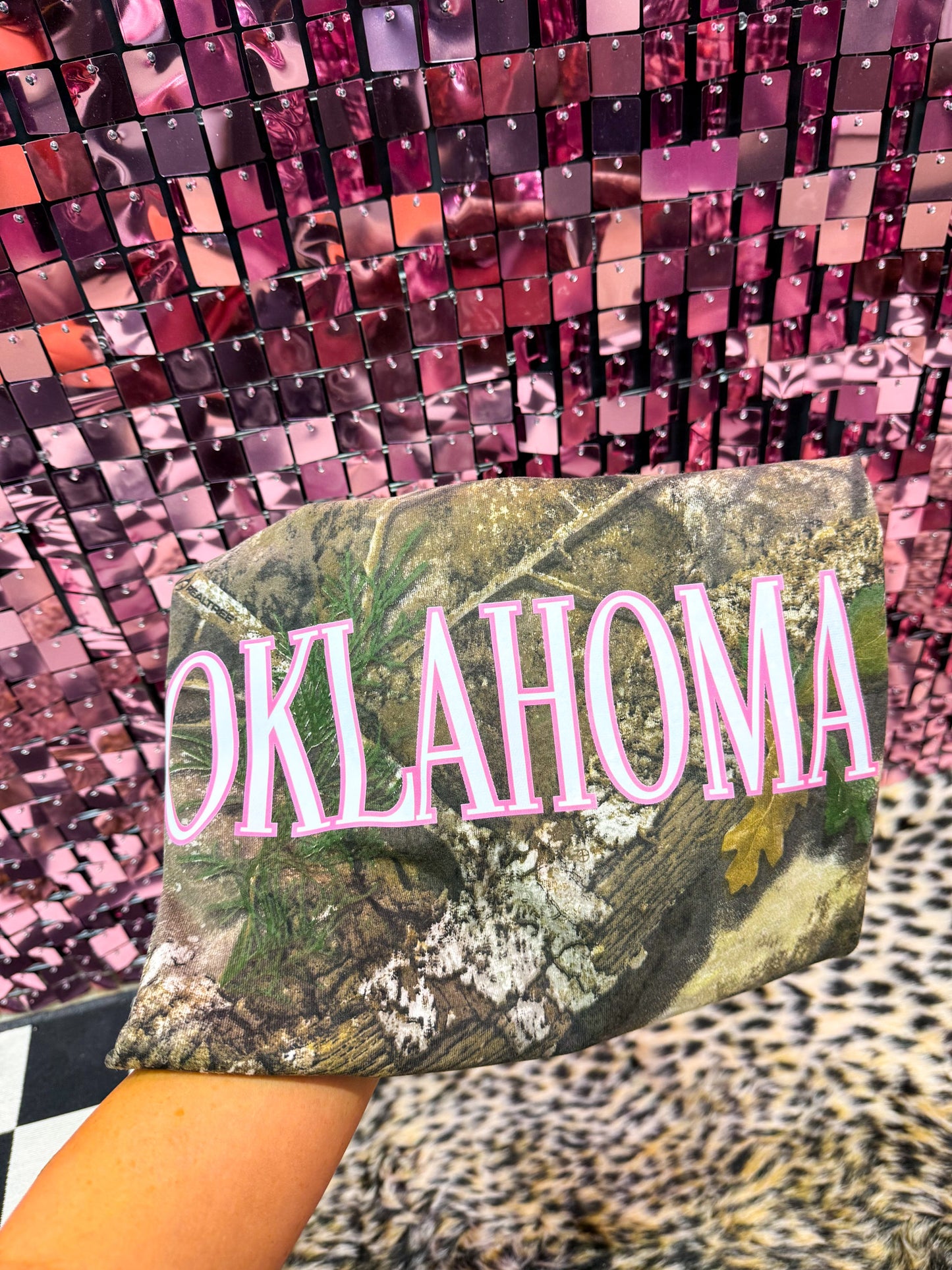 Oklahoma Realtree Camo Tee