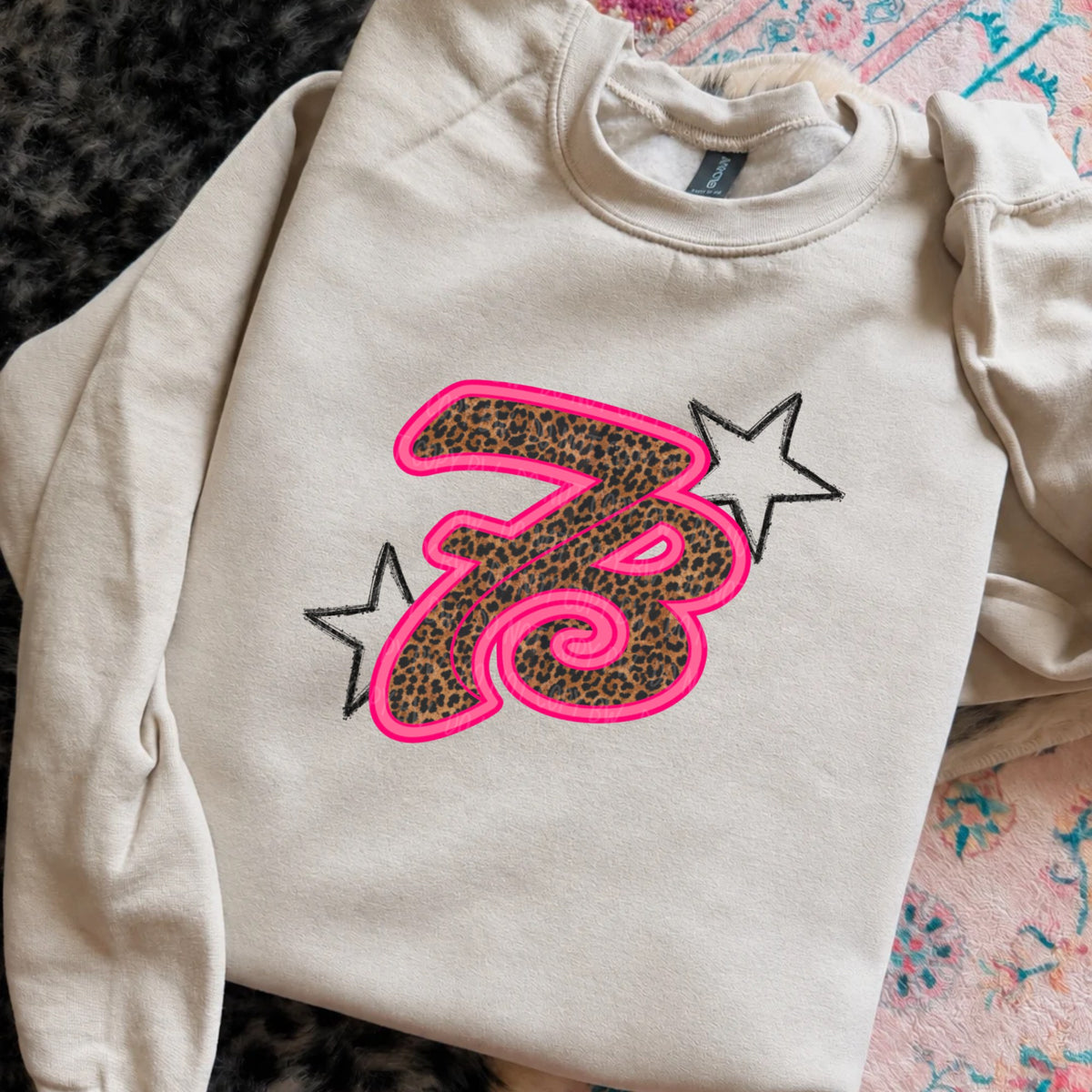 7B Pink Leopard