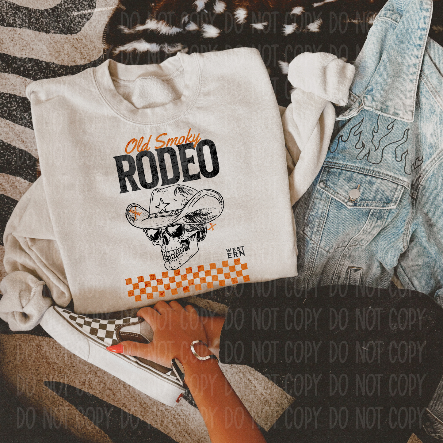 Old Smoky Rodeo Single Print DTF Transfer