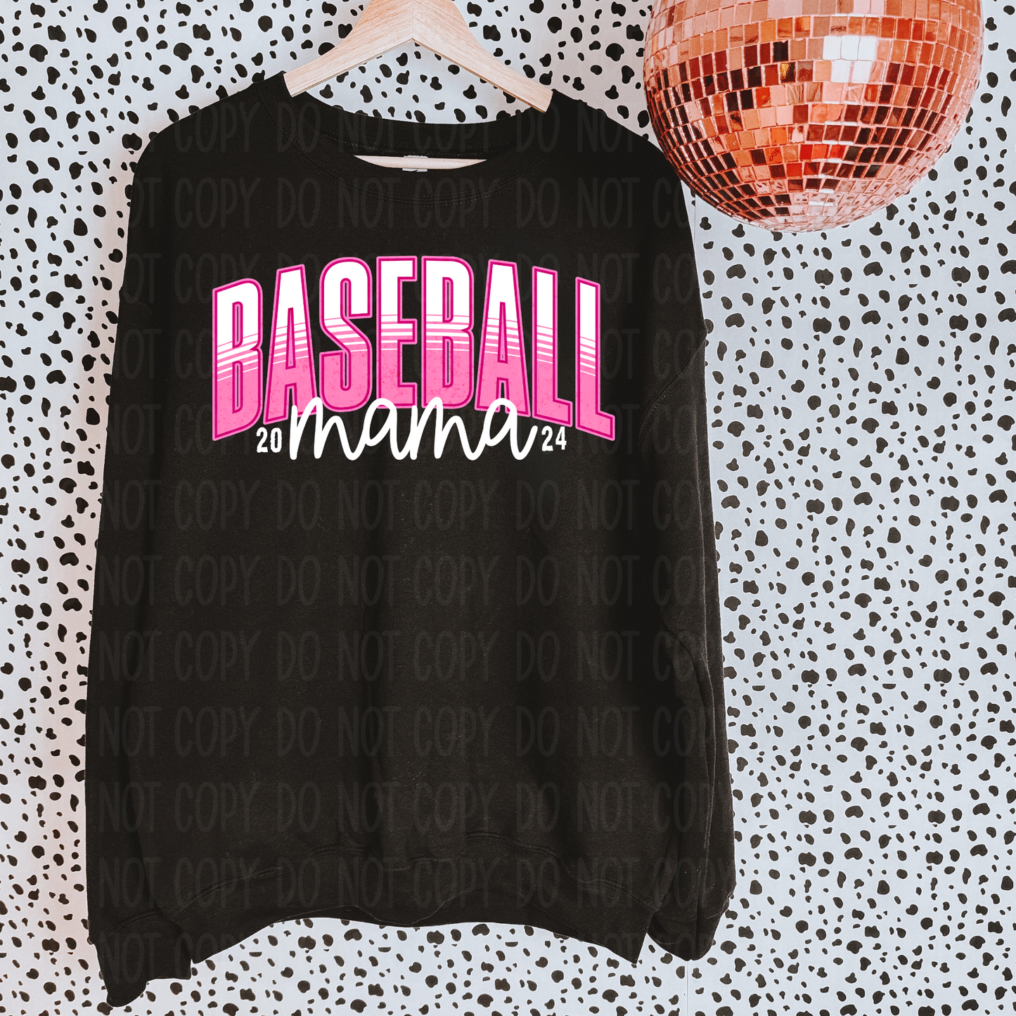 Baseball Mama Single Print DTF Transfer