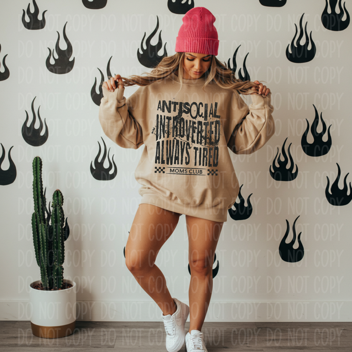 Antisocial Single Print DTF Transfer