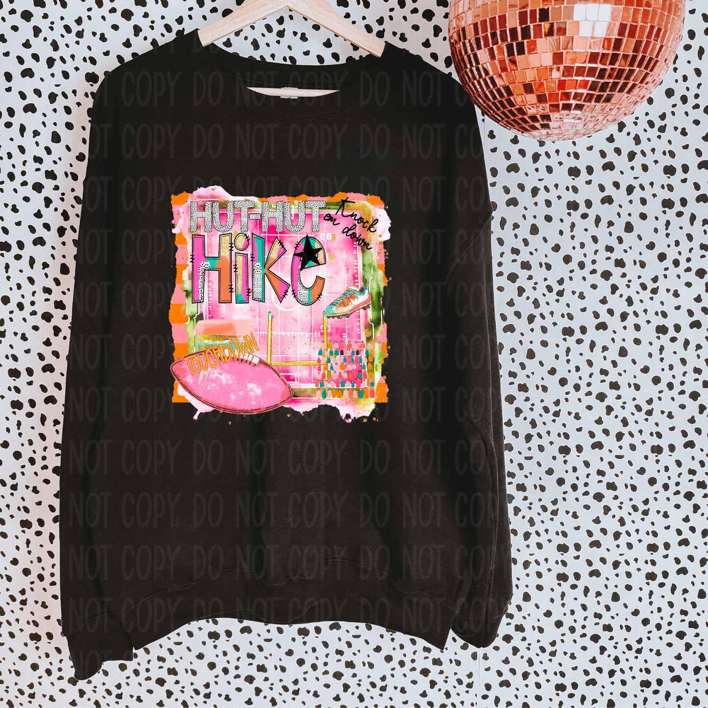 Hut Hut Hike Single Print DTF Transfer