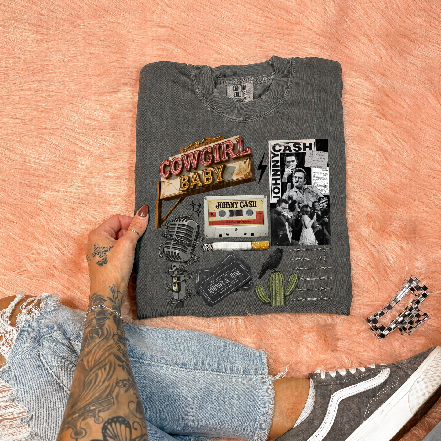 Johnny C Boujee Collage Single Print DTF Transfer