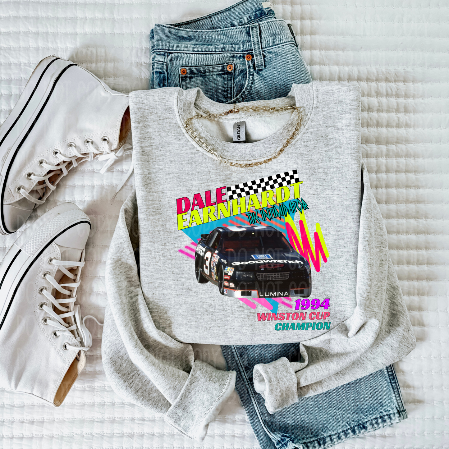 Vintage Racer Single Print DTF Transfer