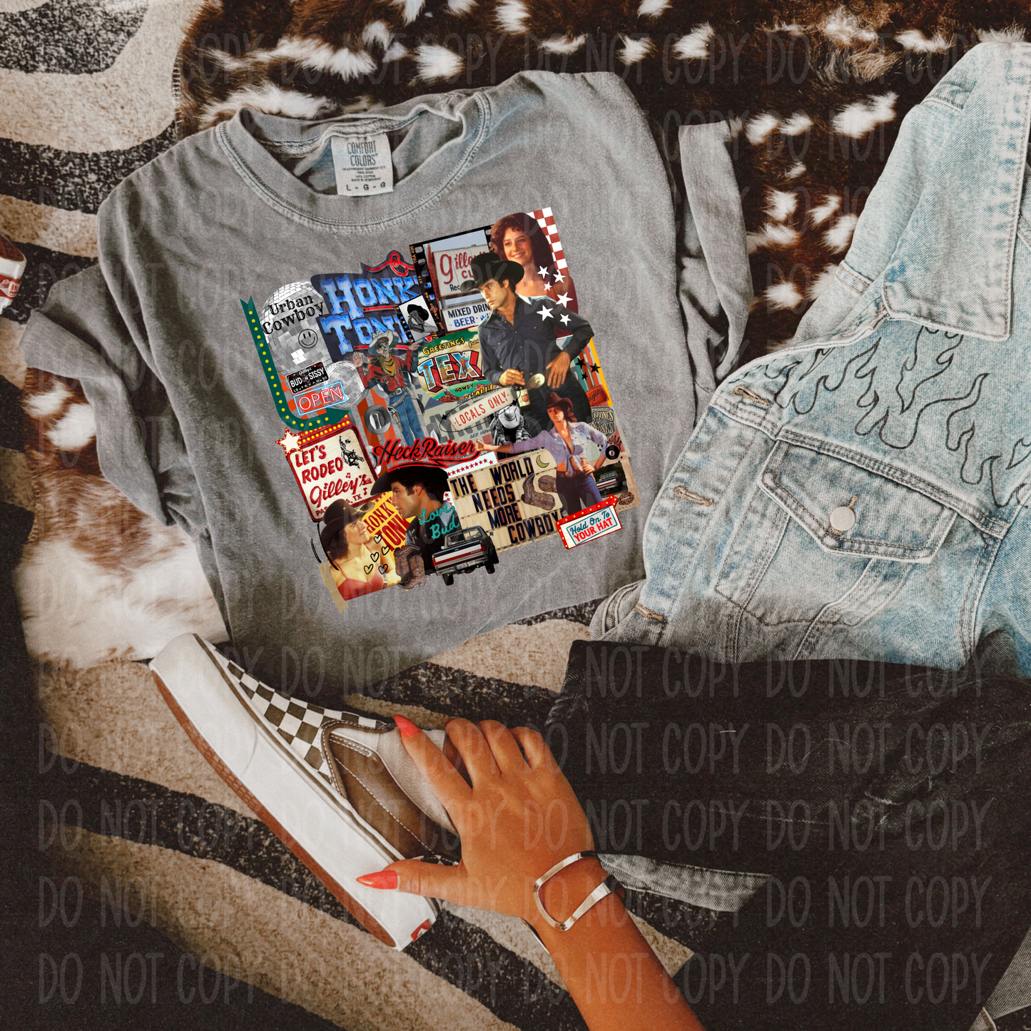 Let's Rodeo Single Print DTF Transfer