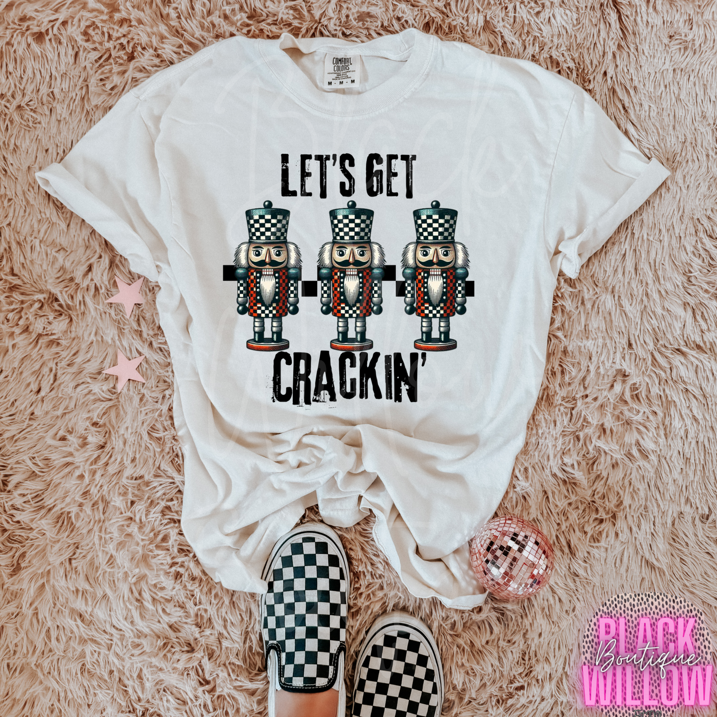 Lets Get Crackin Christmas Tee Or Sweatshirt