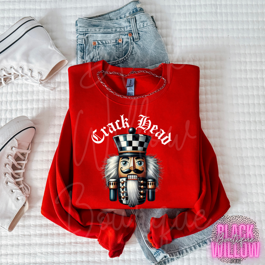 Crack Head Christmas Tee Or Sweatshirt