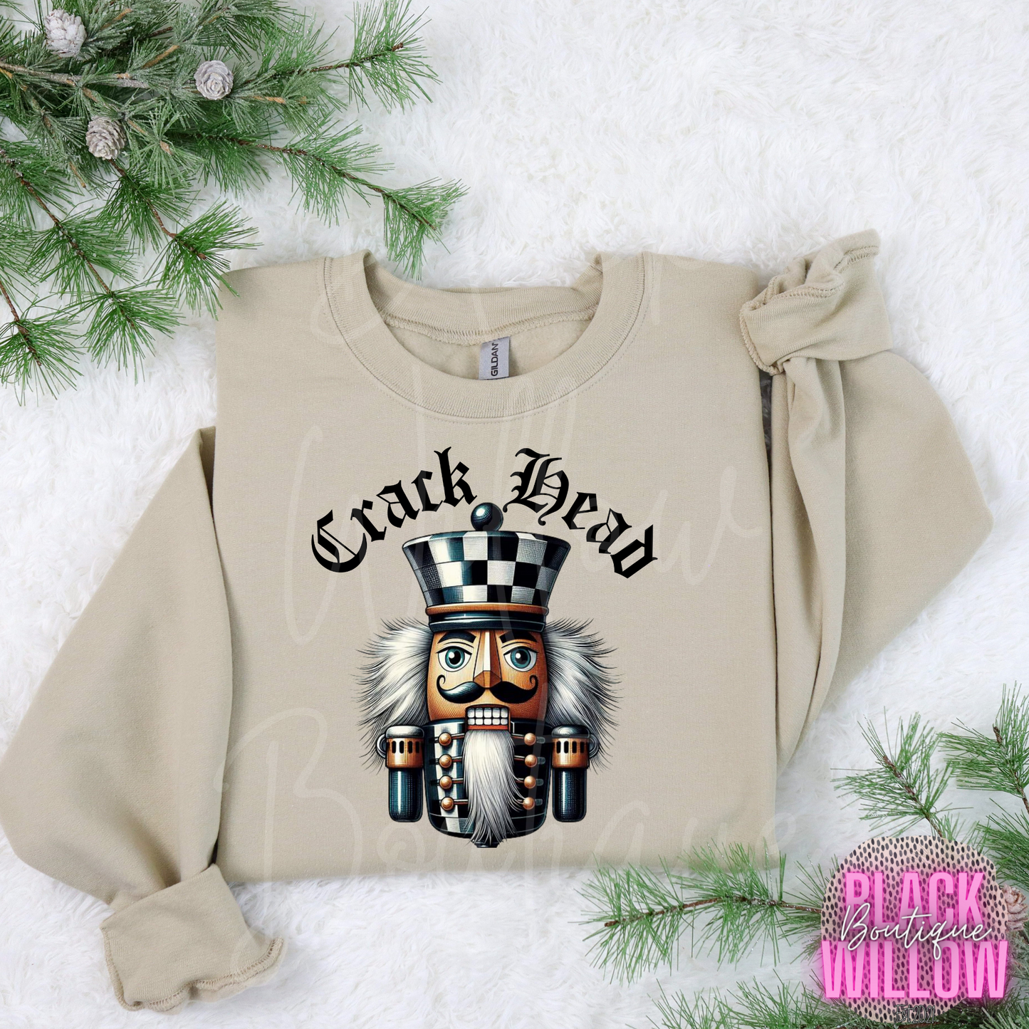 Crack Head Christmas Tee Or Sweatshirt