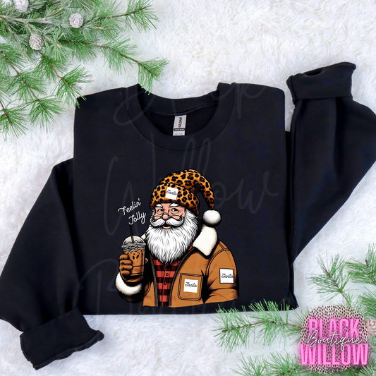 Feelin Jolly Santa Sweatshirt