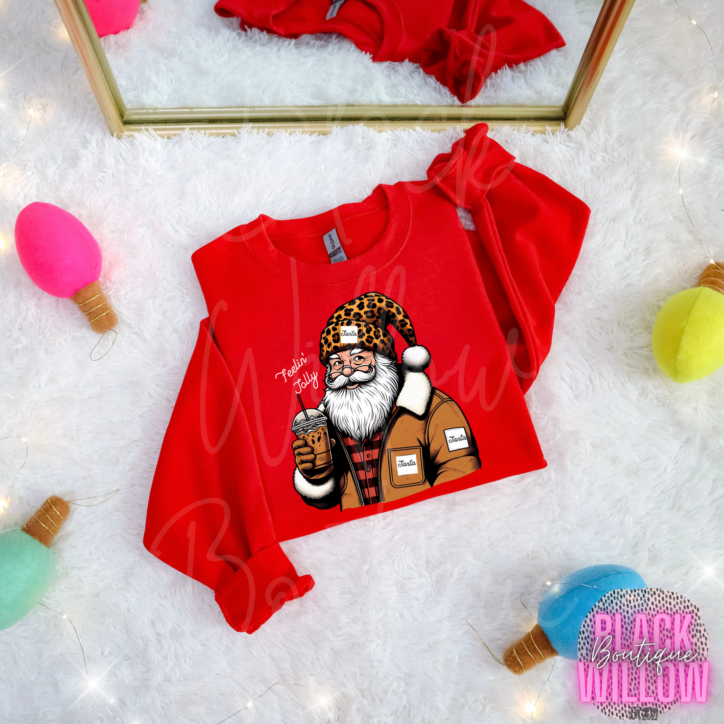 Feelin Jolly Santa Sweatshirt