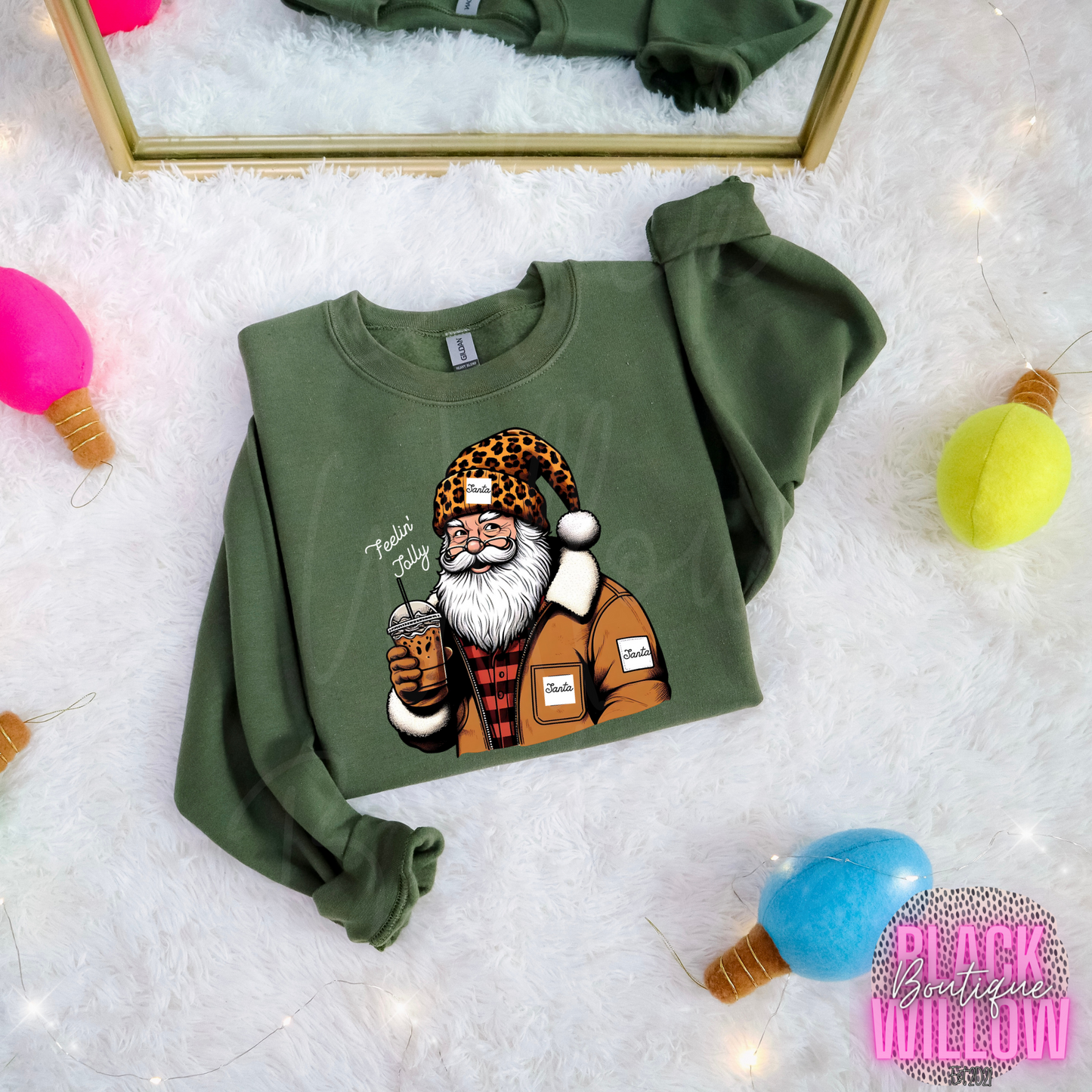 Feelin Jolly Santa Sweatshirt