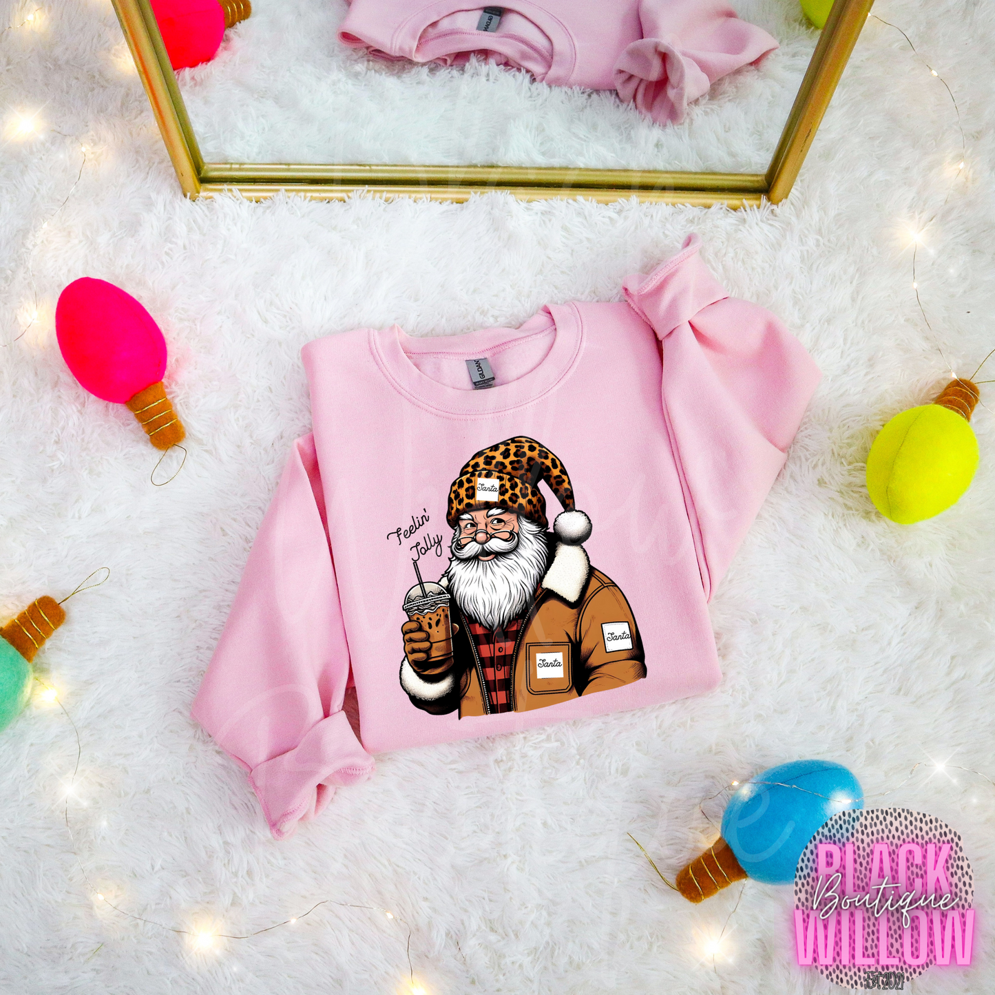 Feelin Jolly Santa Sweatshirt