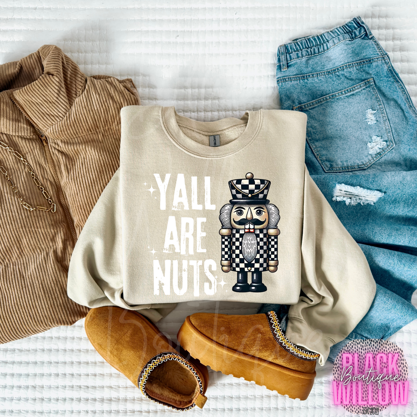 Yall Are Nuts Tee Or Sweatshirt