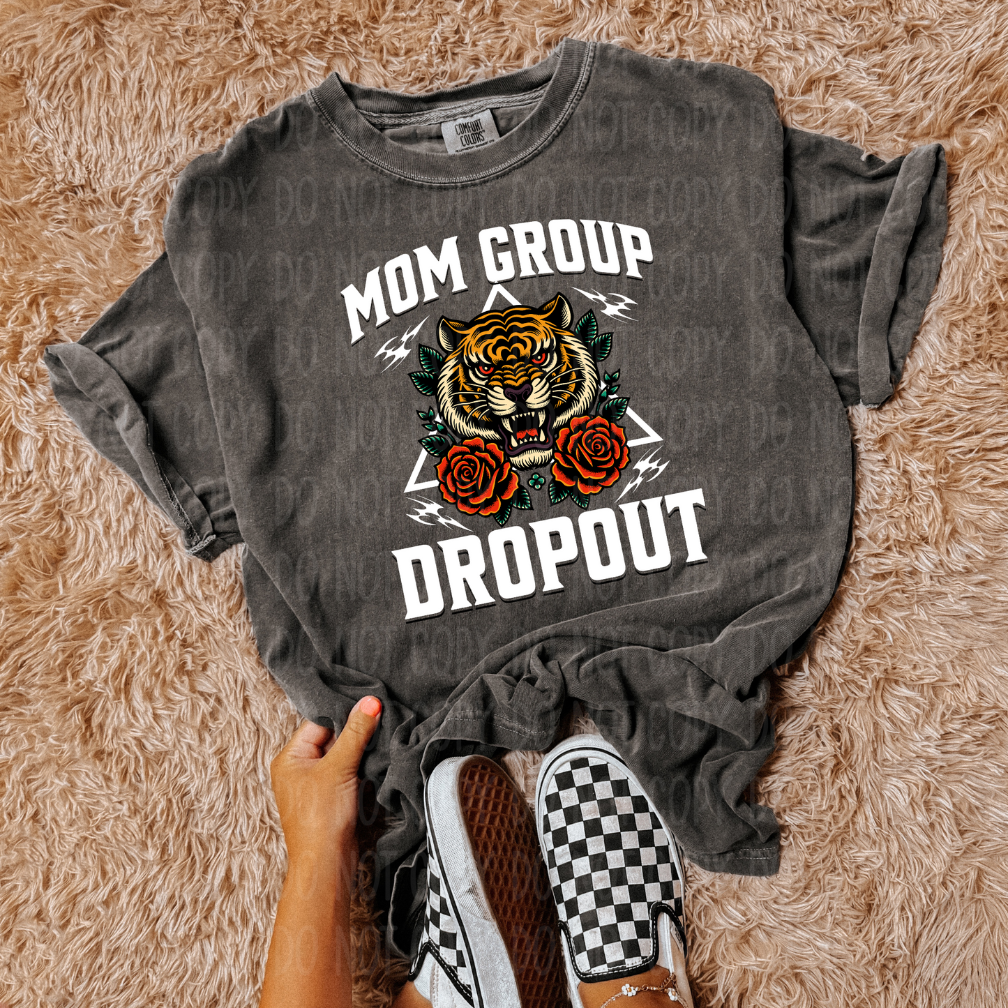 Mom Group Dropout Single Print DTF Transfer