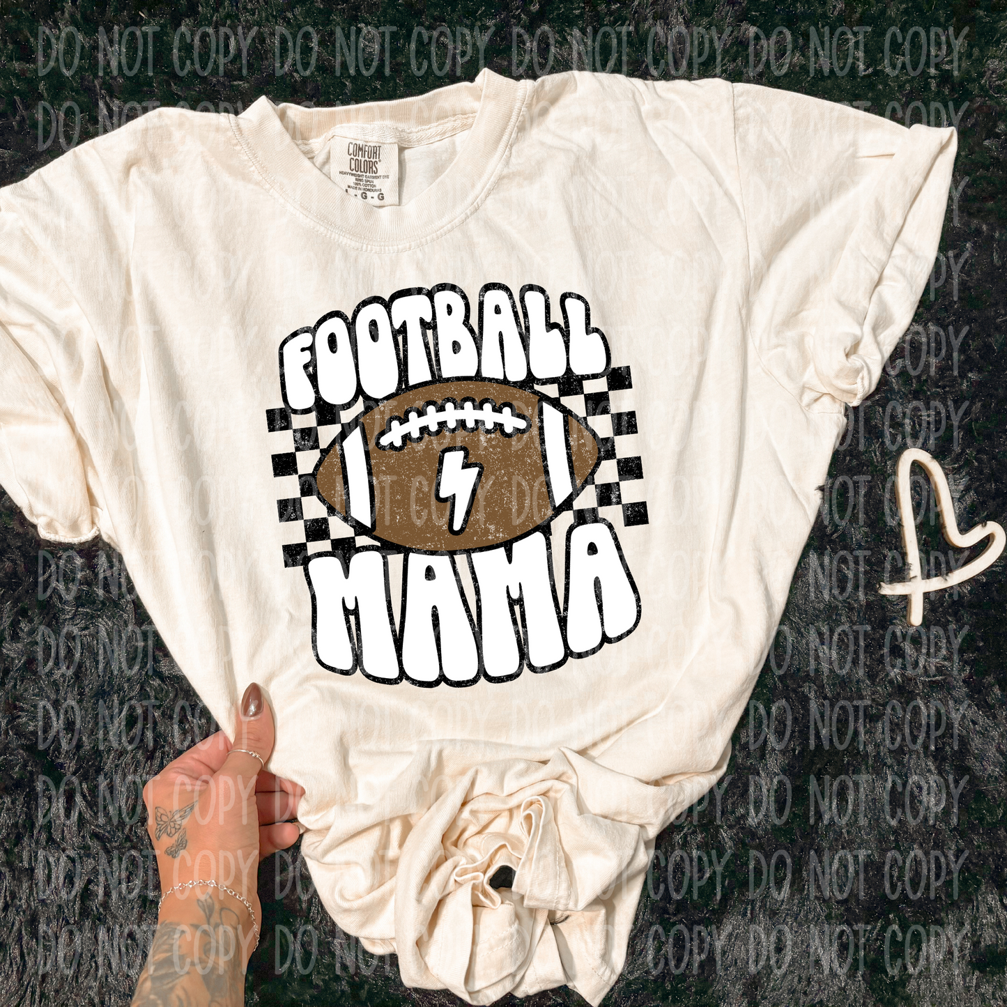 Football Mama Single Print DTF Transfer