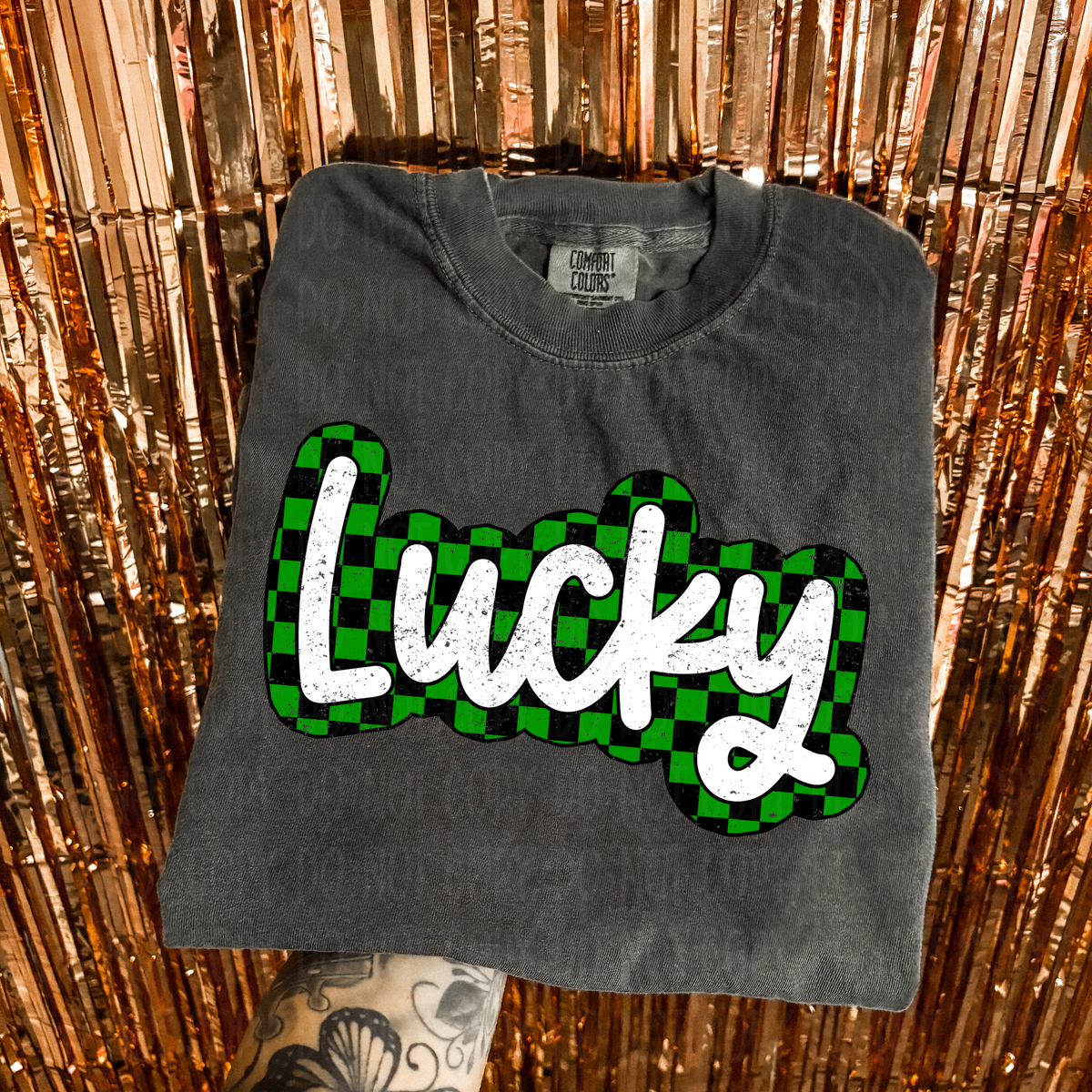 Lucky Single Print DTF Transfer