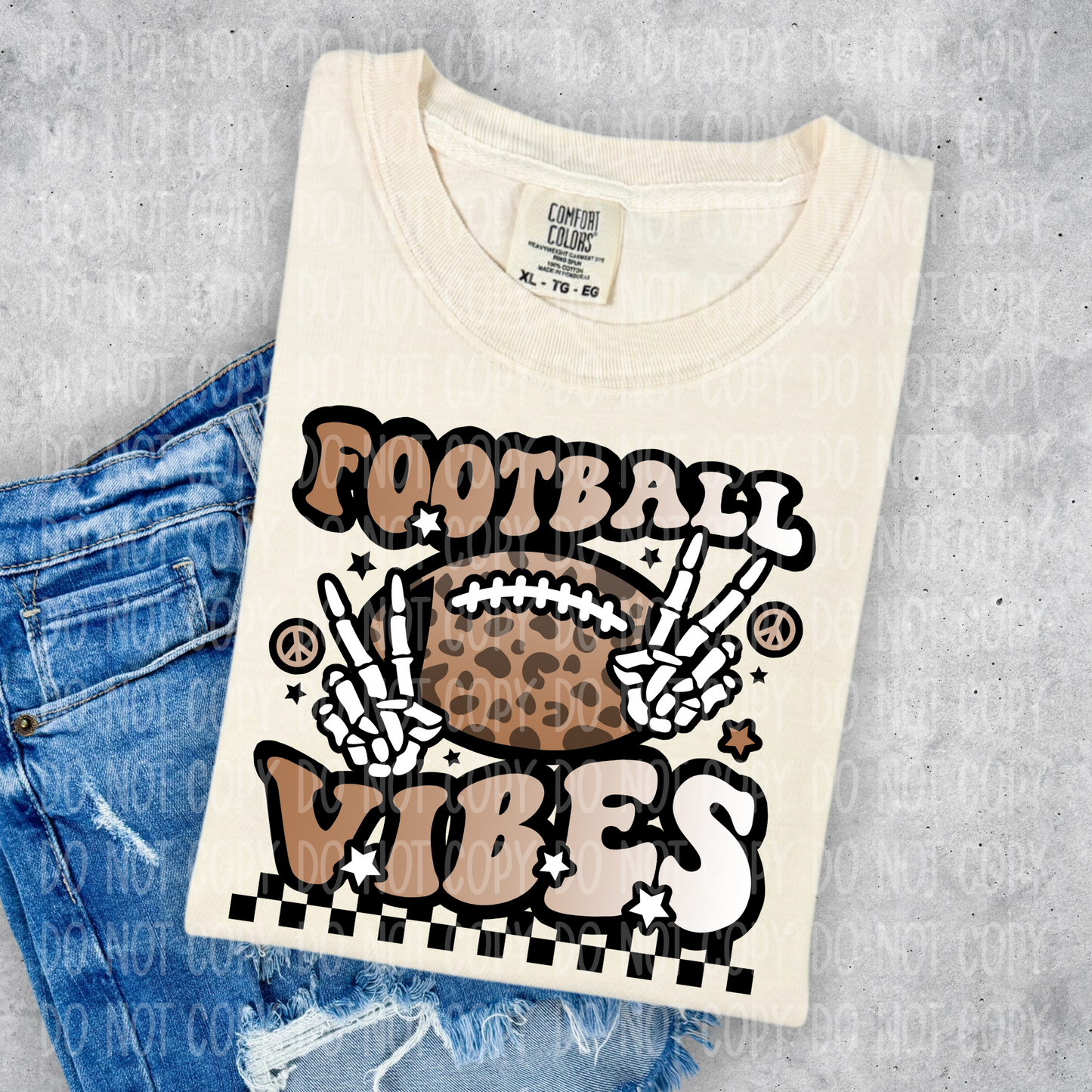 Football Vibes Single Print DTF Transfer