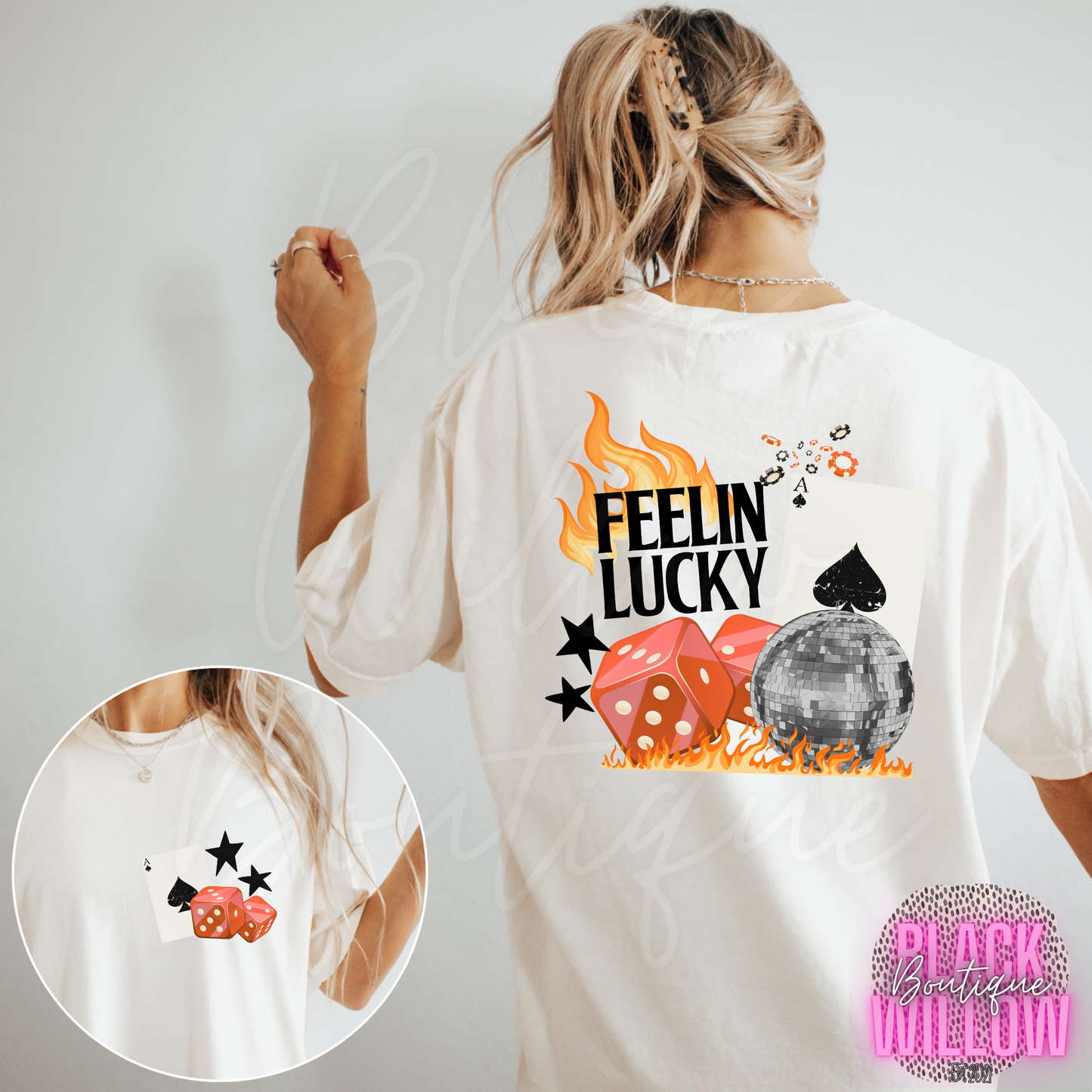 Feelin Lucky Tee Or Sweatshirt