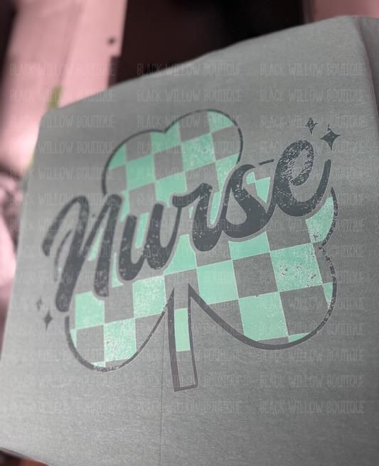 Shamrock Nurse Tee