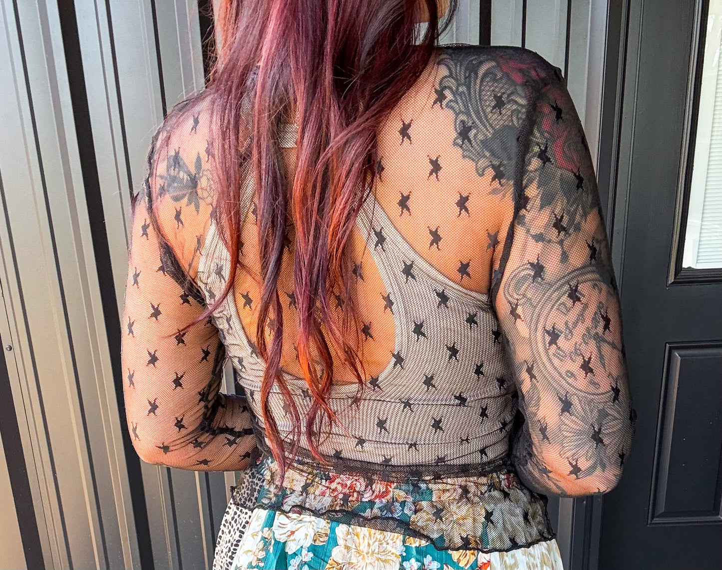 Star Of The Show Mesh Top