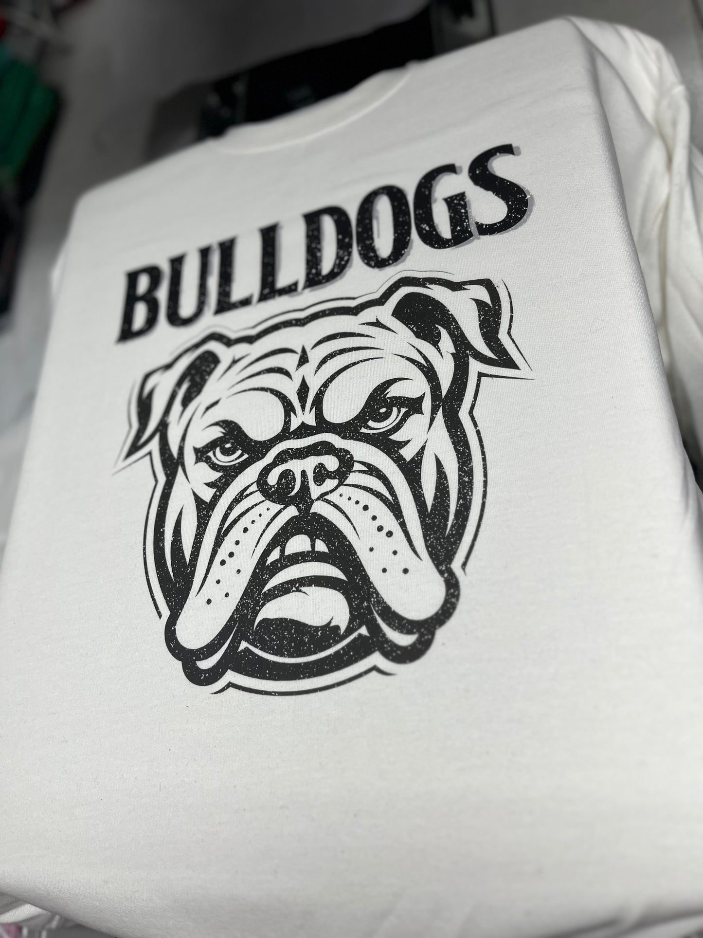Bulldogs Grunge Mascot