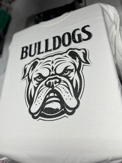 Bulldogs Grunge Mascot