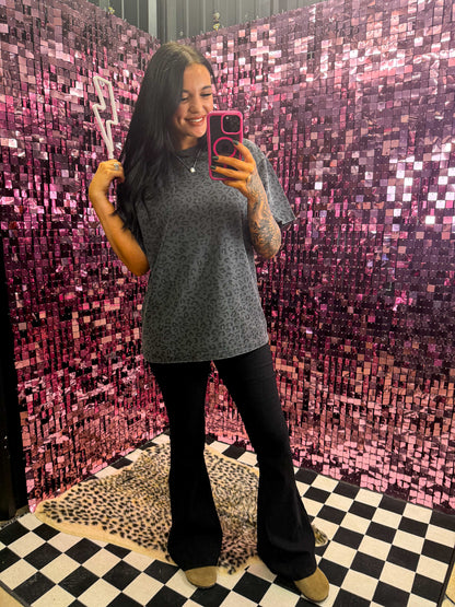 The Flora High Waisted Bell Bottom Flare Jeans