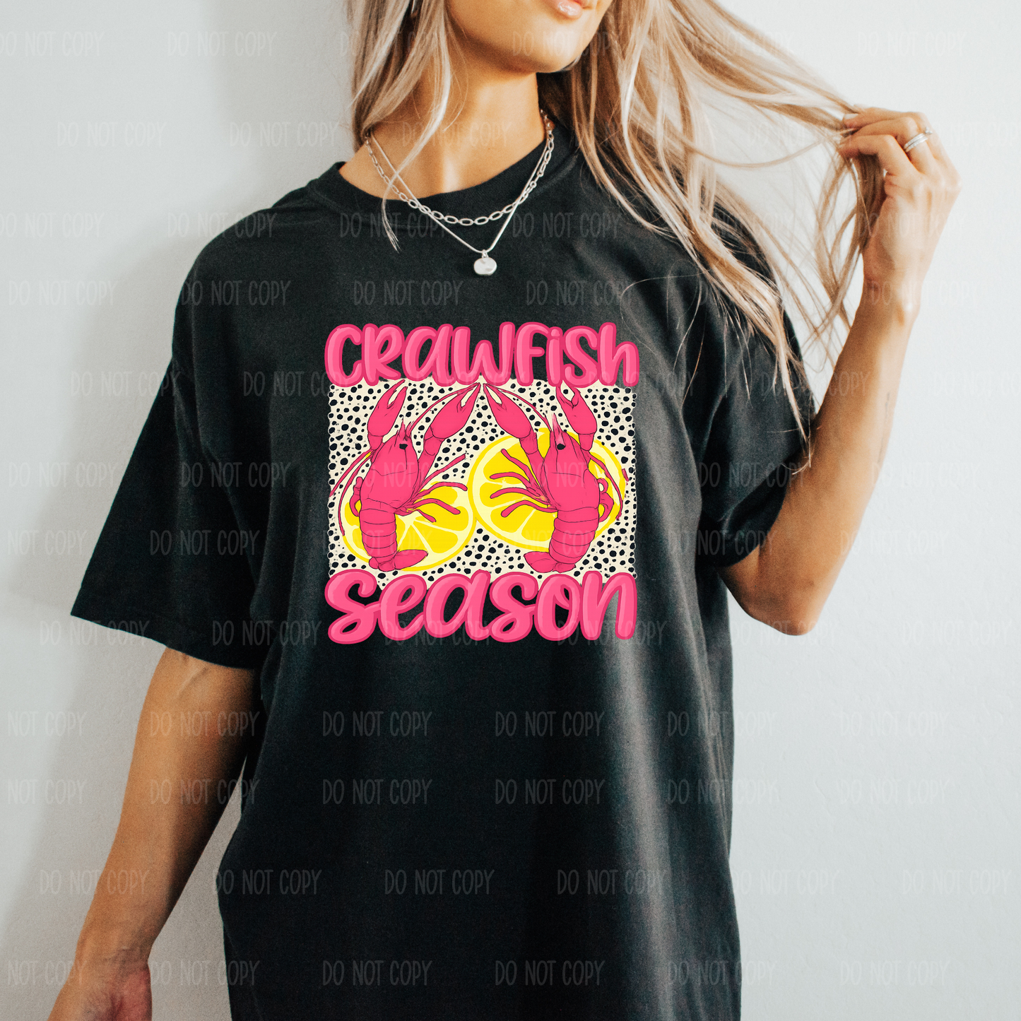 Cutie Crawfish Season Single Print DTF Transfer