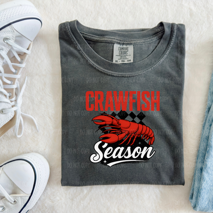Crawfish Season Single Print DTF Transfer