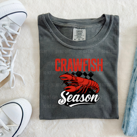 Crawfish Season Single Print DTF Transfer
