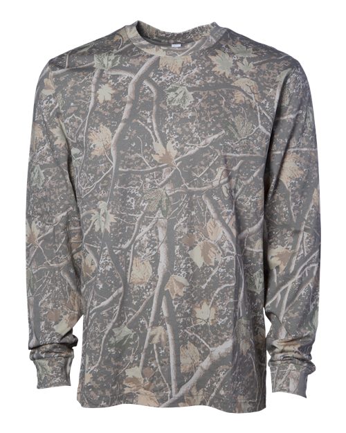 Camo Baseball Mama Long Sleeve Tee