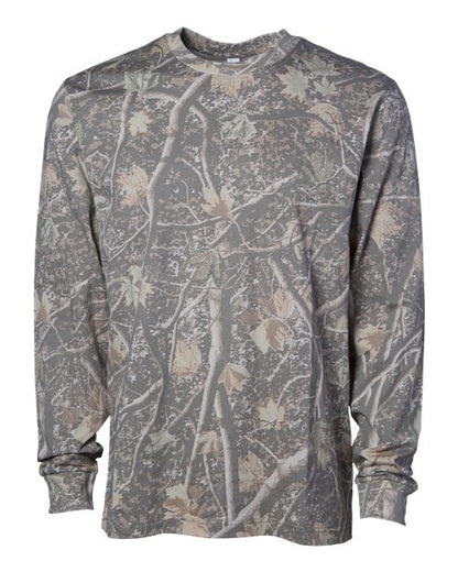 Camo Baseball Mama Long Sleeve Tee