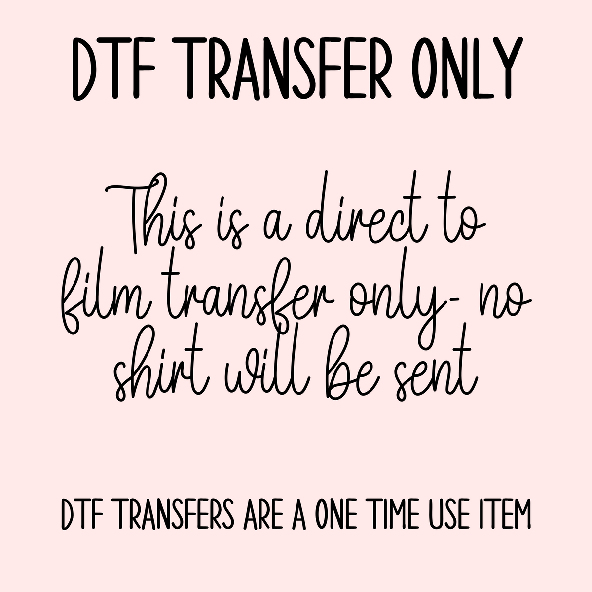 Always Transferring Always Cold Single Print DTF Transfer β Black Willow Boutique