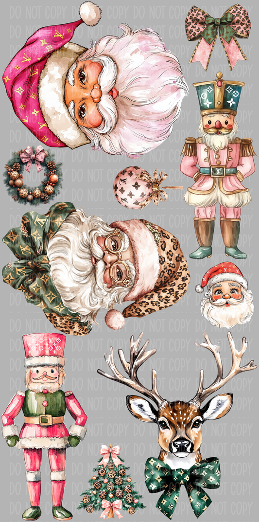 Mini Boujee Christmas Pre-Made Gang Sheet