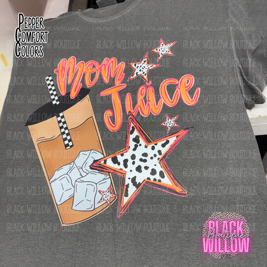 Mom Juice (Iced Coffee) Tee Or Sweatshirt