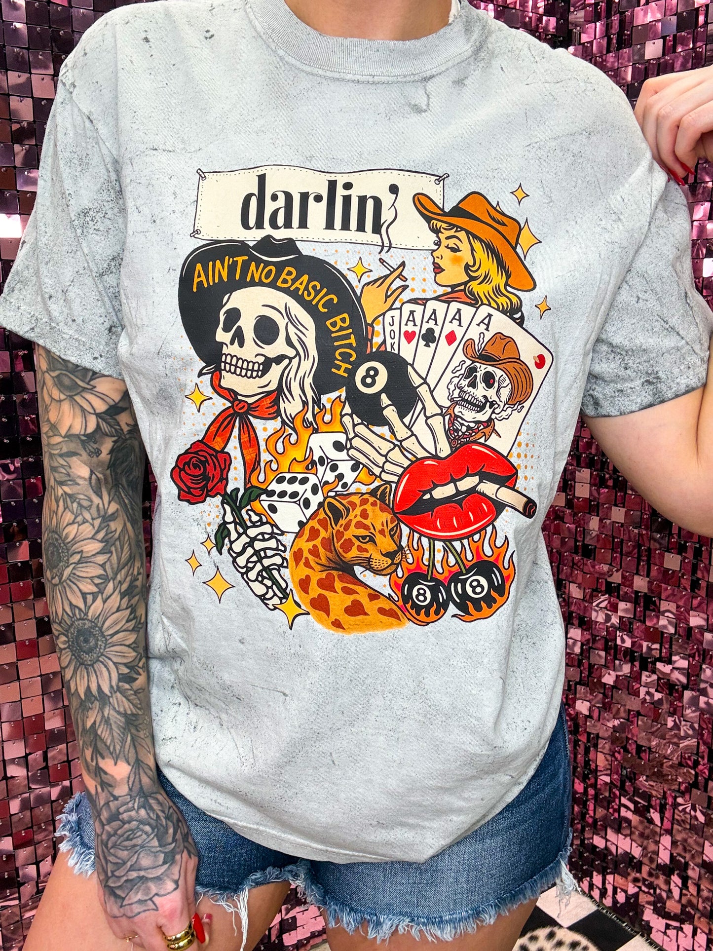 Yallternative Grunge Collage Comfort Colors Tee