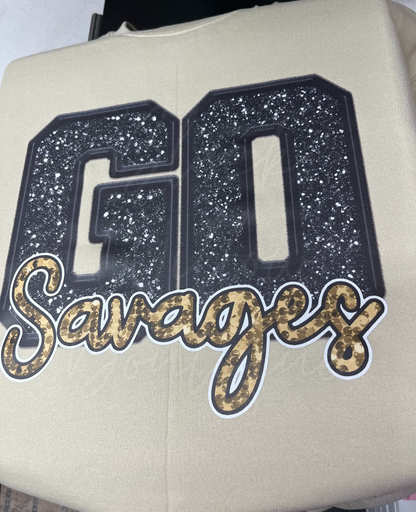 Go Savages Faux Glitter